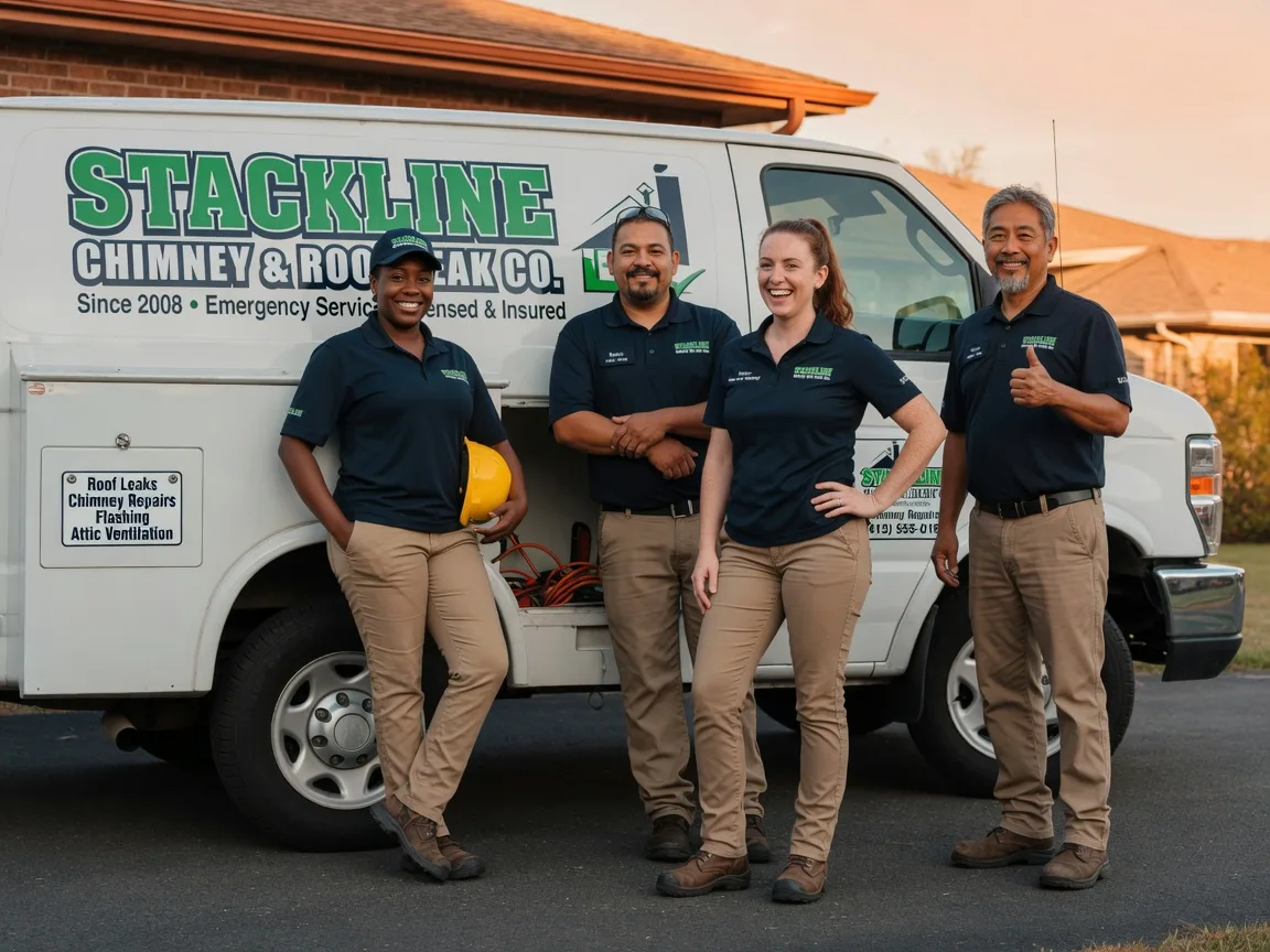 Chimney flashing repair company in Mansura, LA